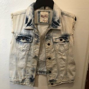 🌸Rustic Denim Vest